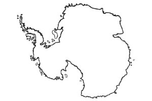 Antarctica coloring page