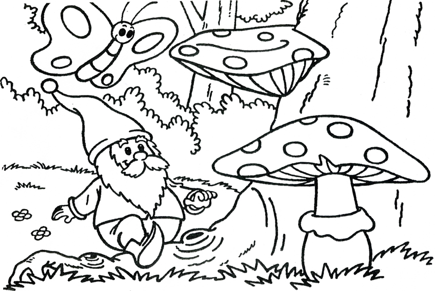 autumn coloring pages