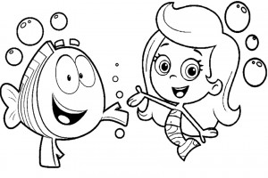 Bubble Guppies coloring pages 003