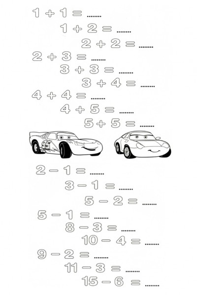 Math games cars