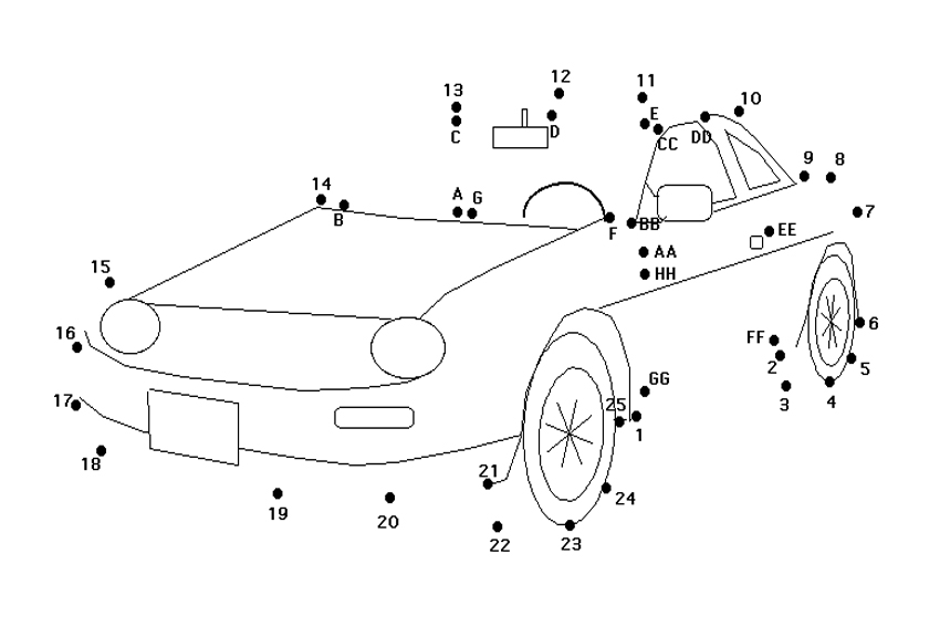 color in your favorit coloring pages of cars with some