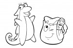 Dora coloring pages 028