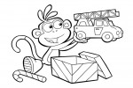 Dora coloring pages 029