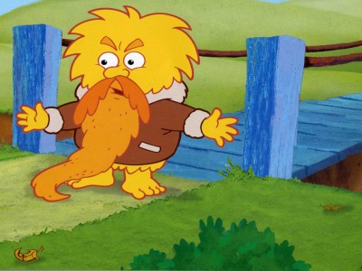 Grumpy old troll wallpaper