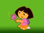 Dora with a star