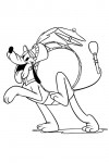Pluto drumming in his own one dog band