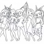 Fairies lined up