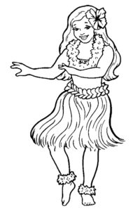Hula dancer