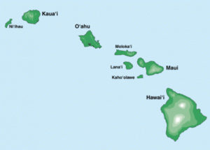 Hawaii map