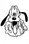 Pluto the Christmas Dog