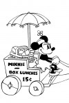 Minnie Mouse coloring pages