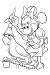 Minnie Mouse coloring pages
