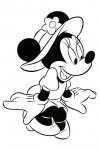 Minnie Mouse coloring page