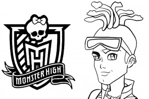 Monster High coloring pages 002