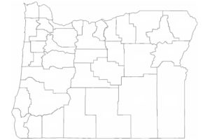Oregon map