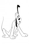 Pluto coloring pages