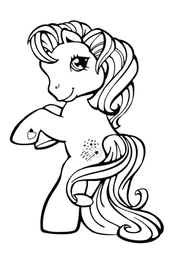 Coloring page My Little Pony Next Generation Sunny MLP 2