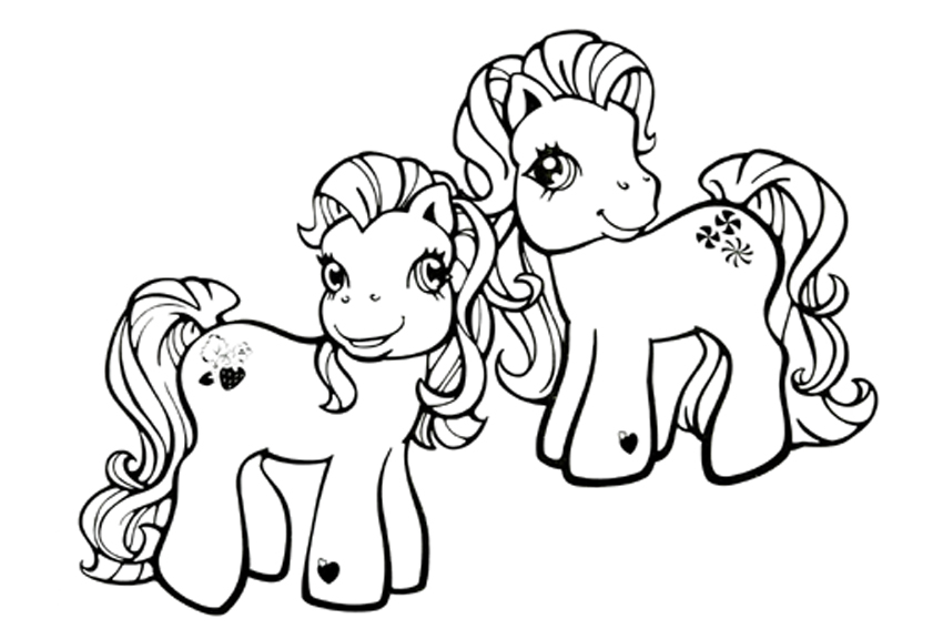 my little pony g3 coloring pages