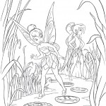 Tinkerbell coloring page