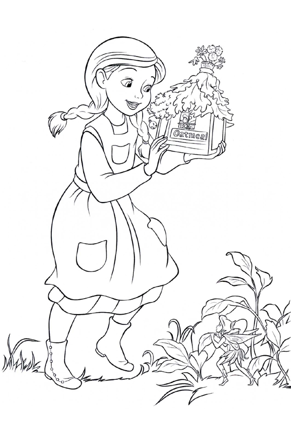 tinkerbell coloring pages overview with a lot of fairies