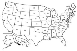 USA Learning map