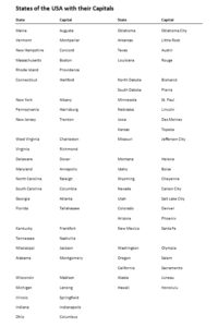 USA learning tool