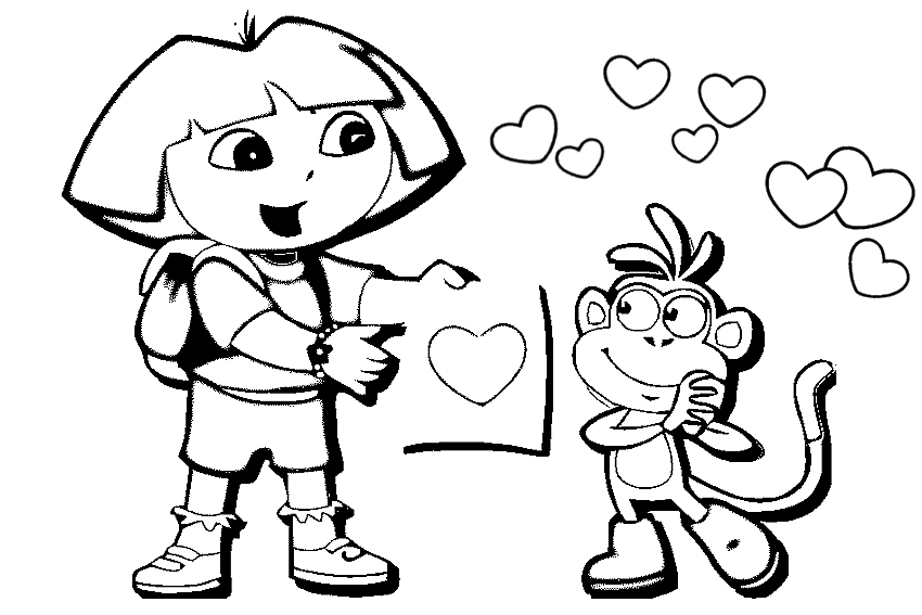 Valentines Day Coloring Sheets 2