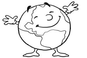 happy world map