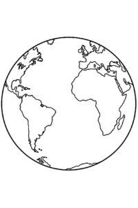 World coloring pages